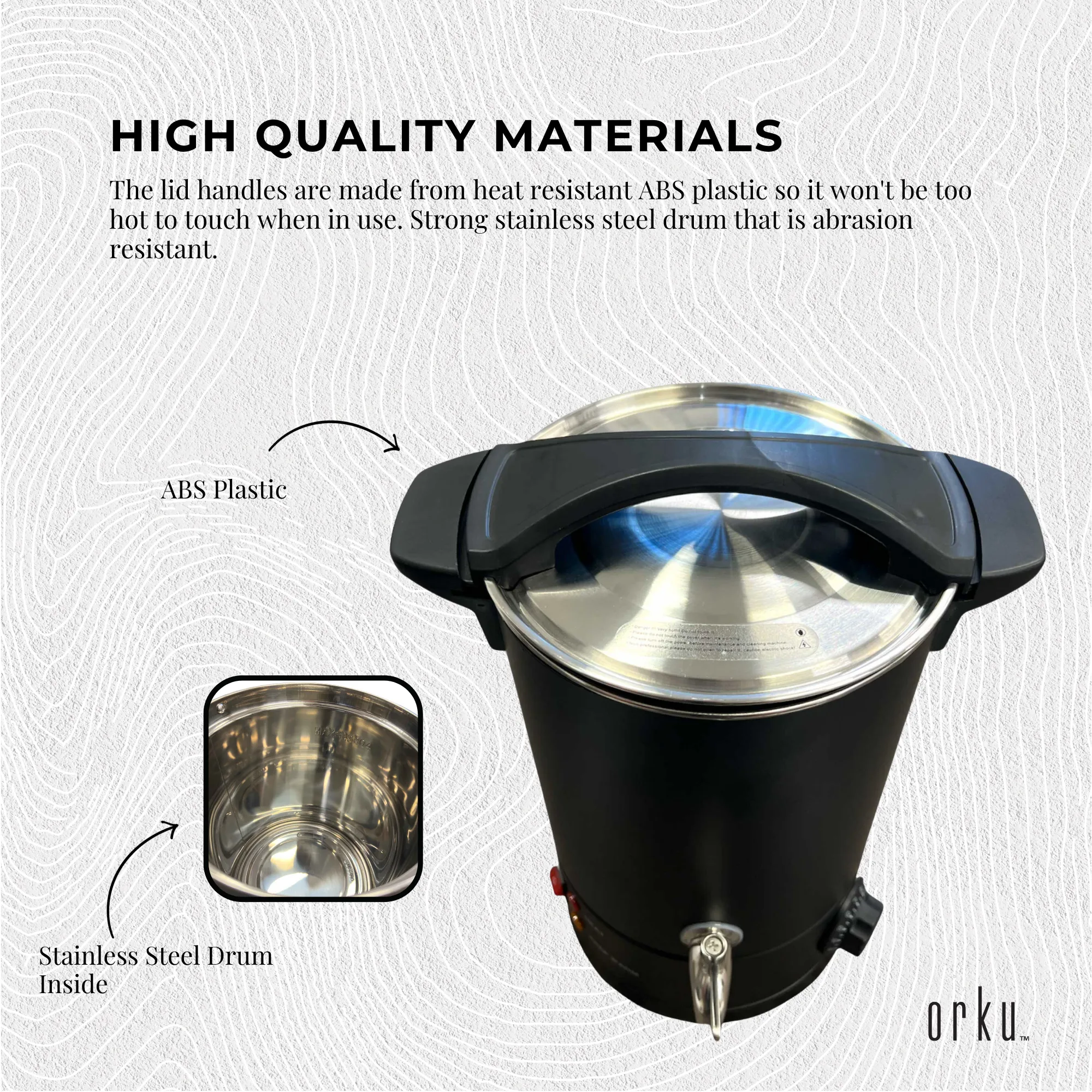10L Candle Wax Heater Black with Tap & Accessories | Large Candle Wax Melter Pot