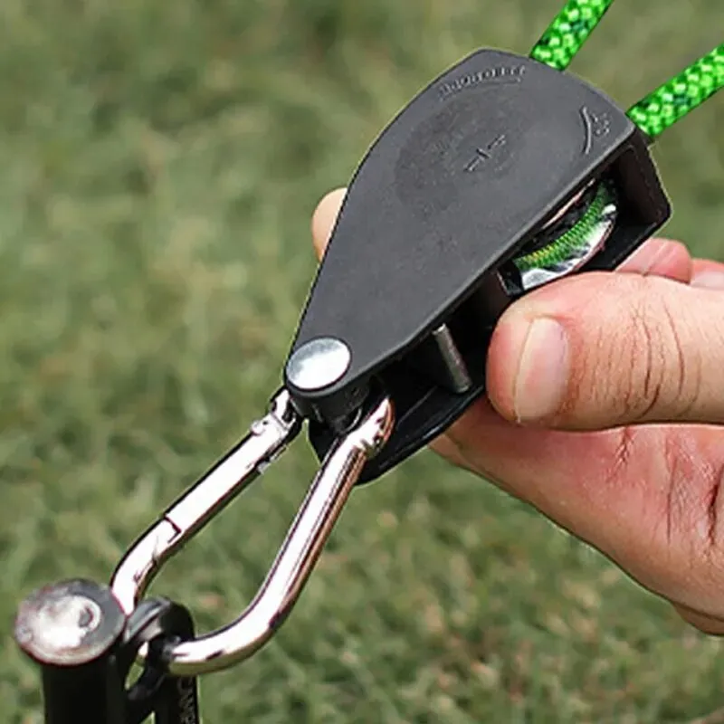 2pcs Adjustable Reinforced Hangers Hanging Ratchet for Tent Grow Plant