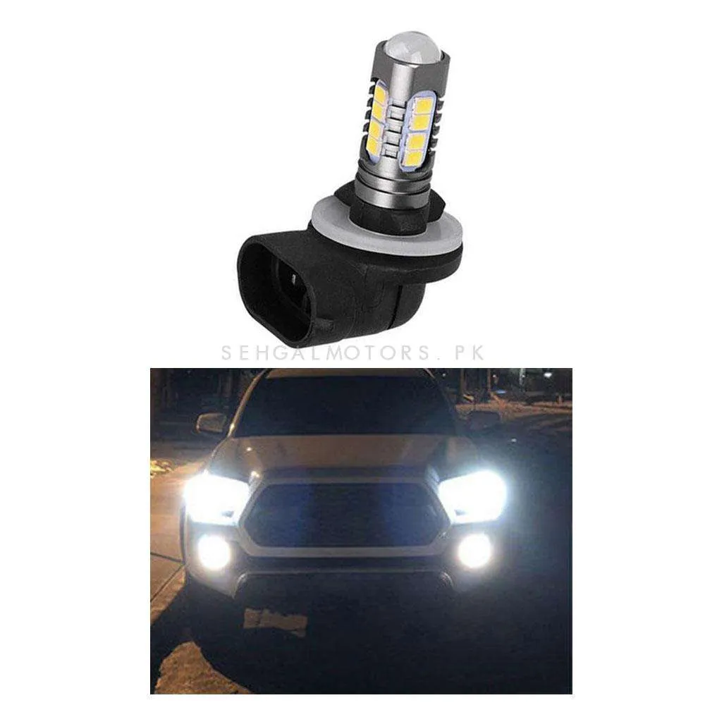 DLAA Builtin LED Fog Lamps Bumper Light Replacement - HD 881-LED - Bright SMD LED | Waterproof Lamps