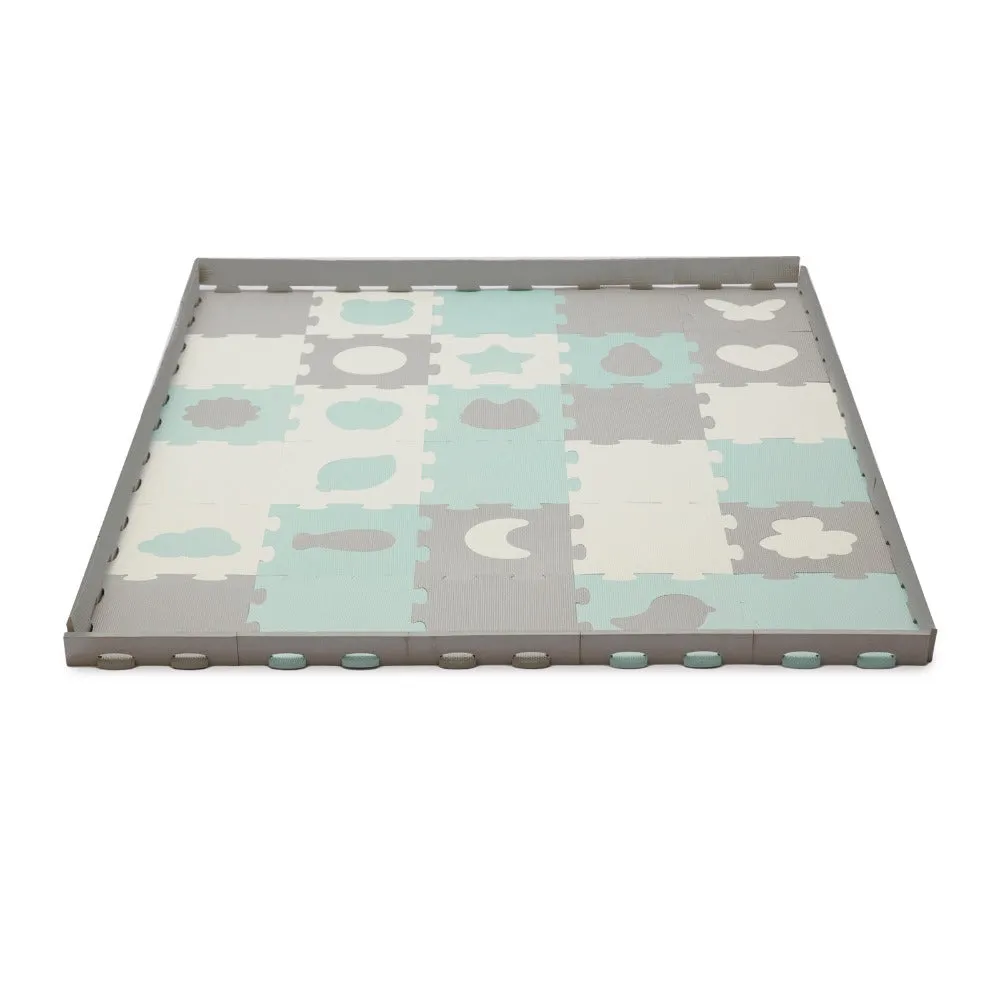 Kinderkraft Luno Shapes Foam Puzzle Mat