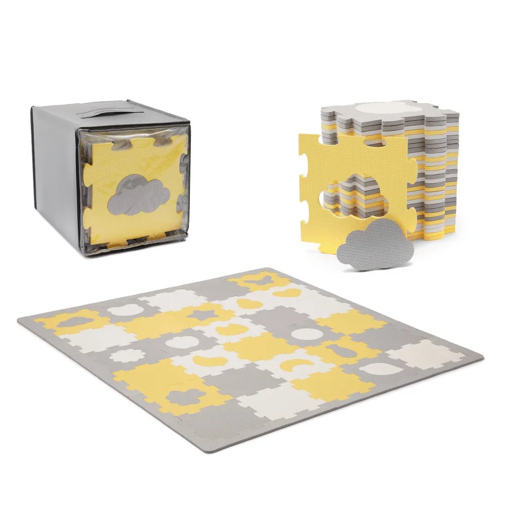 Kinderkraft Luno Shapes Foam Puzzle Mat