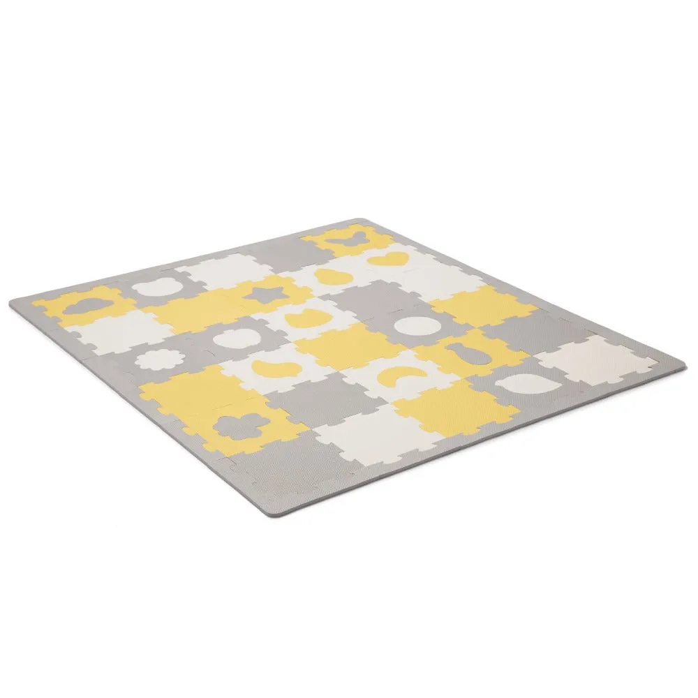 Kinderkraft Luno Shapes Foam Puzzle Mat
