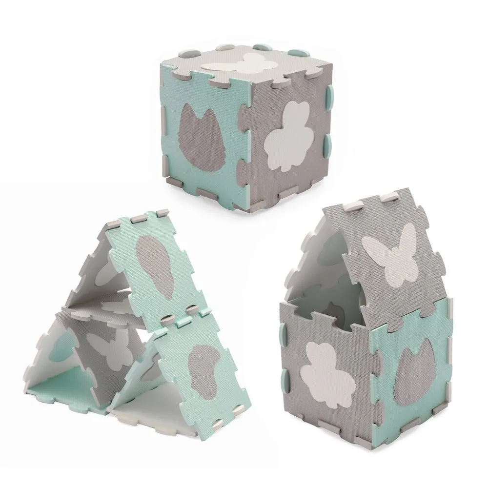 Kinderkraft Luno Shapes Foam Puzzle Mat
