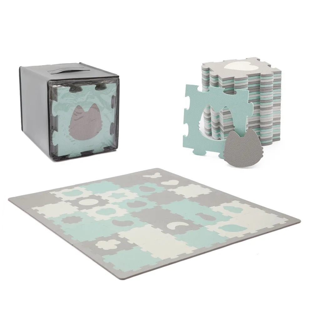 Kinderkraft Luno Shapes Foam Puzzle Mat
