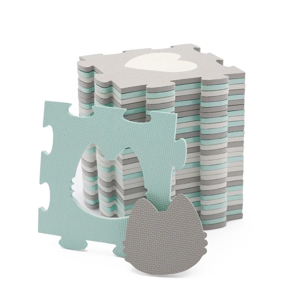 Kinderkraft Luno Shapes Foam Puzzle Mat