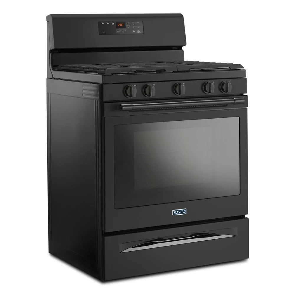 Maytag MGR6600FB 30-inch Wide Gas Range With 5th Oval Burner - 5.0 Cu. Ft.