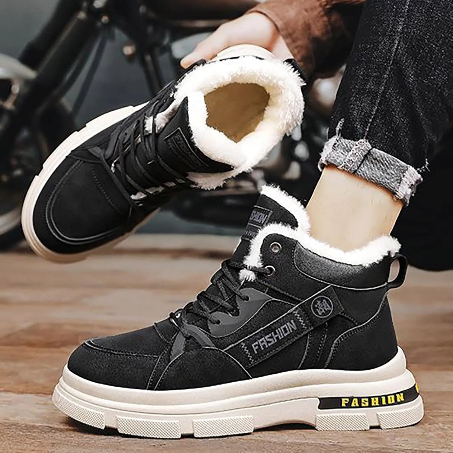 Mens Work Boots Soft Toe Hiking Sneakers Shoes with Hook Loop Women's Workout Shoes Non Slip Waterproof Outdoor Shoes Lightweight Hike Grounded Footwear