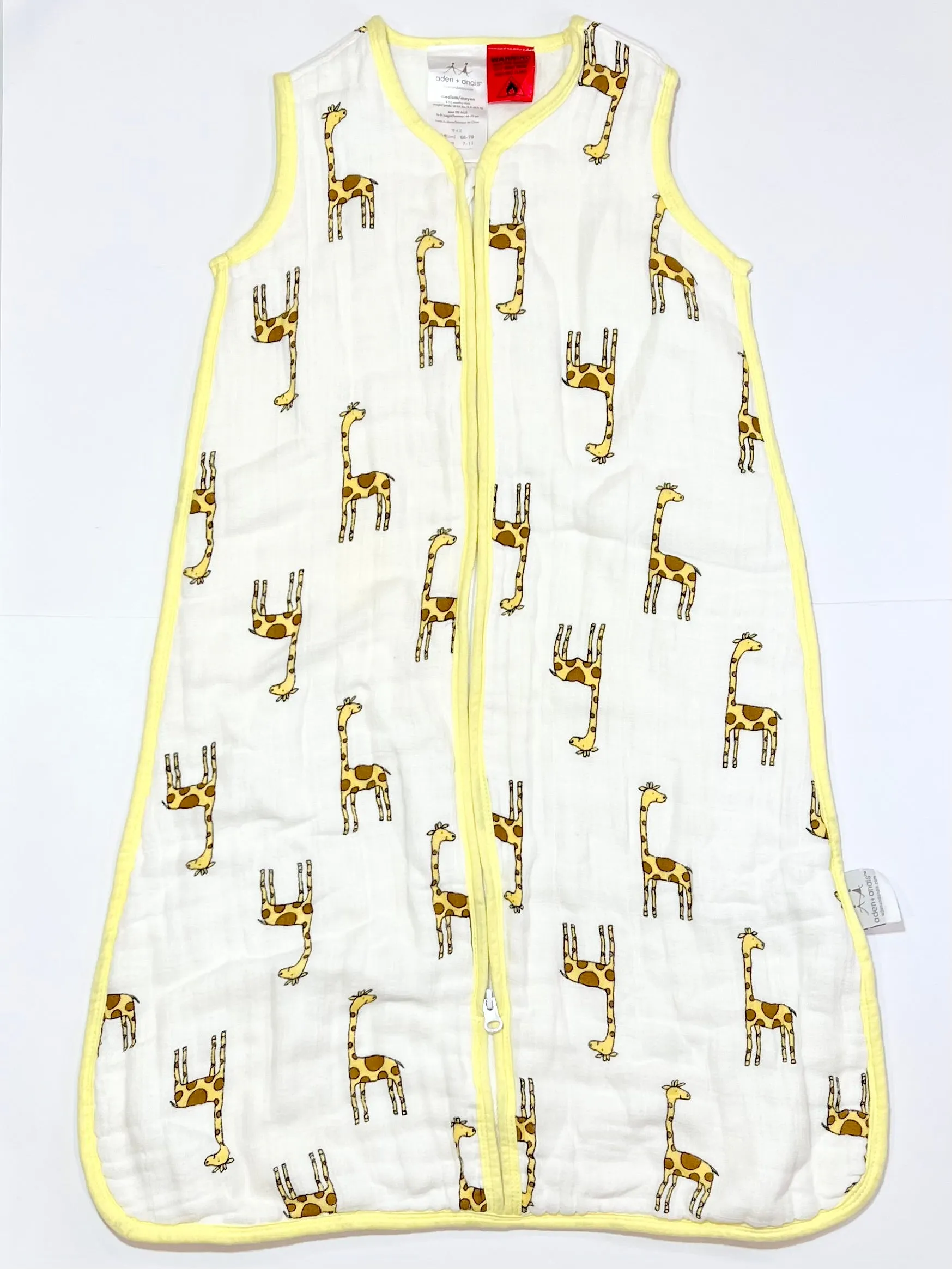 Padded muslin sleeping bag - Size 6-12 months