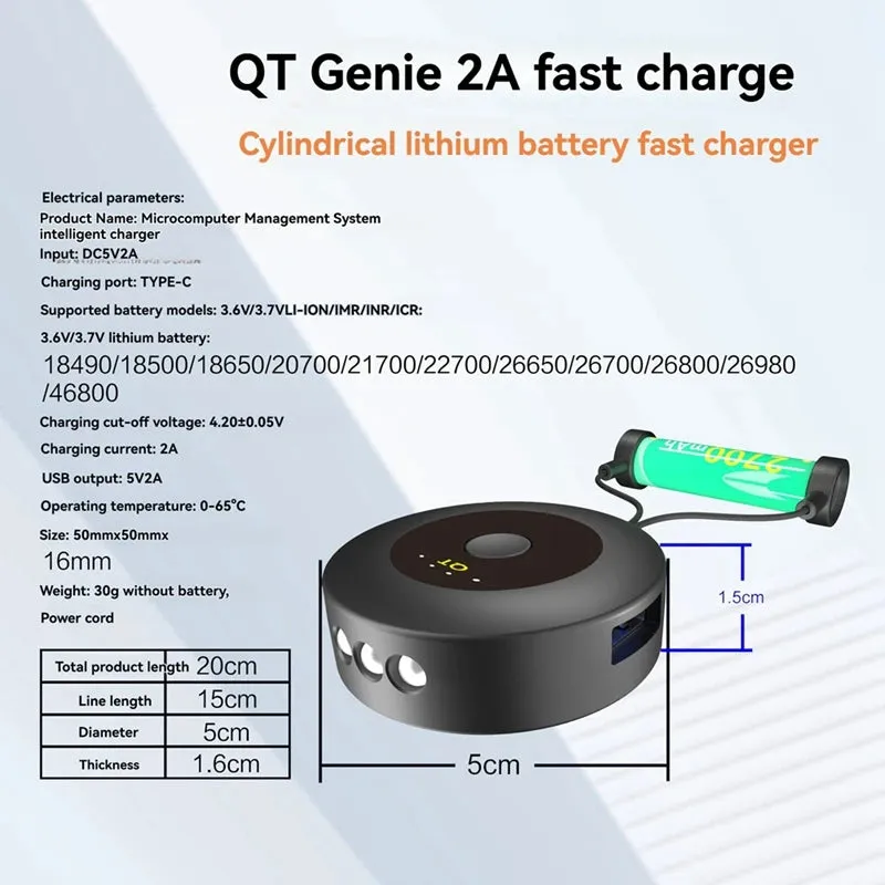 Portable Lithium Battery Fast Charging