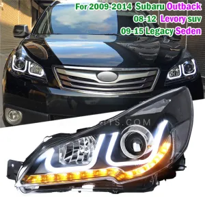 Subaru Outback 2009-2014/Levory SUV 2008-2012/Legacy Seden 2009-2015 head lamp  Modified LED headlight for Upgrade to the Latest Style