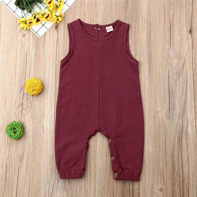 Summer Newborn Romper