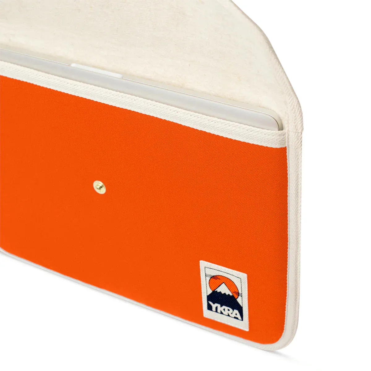 ykra laptop case medium - orange