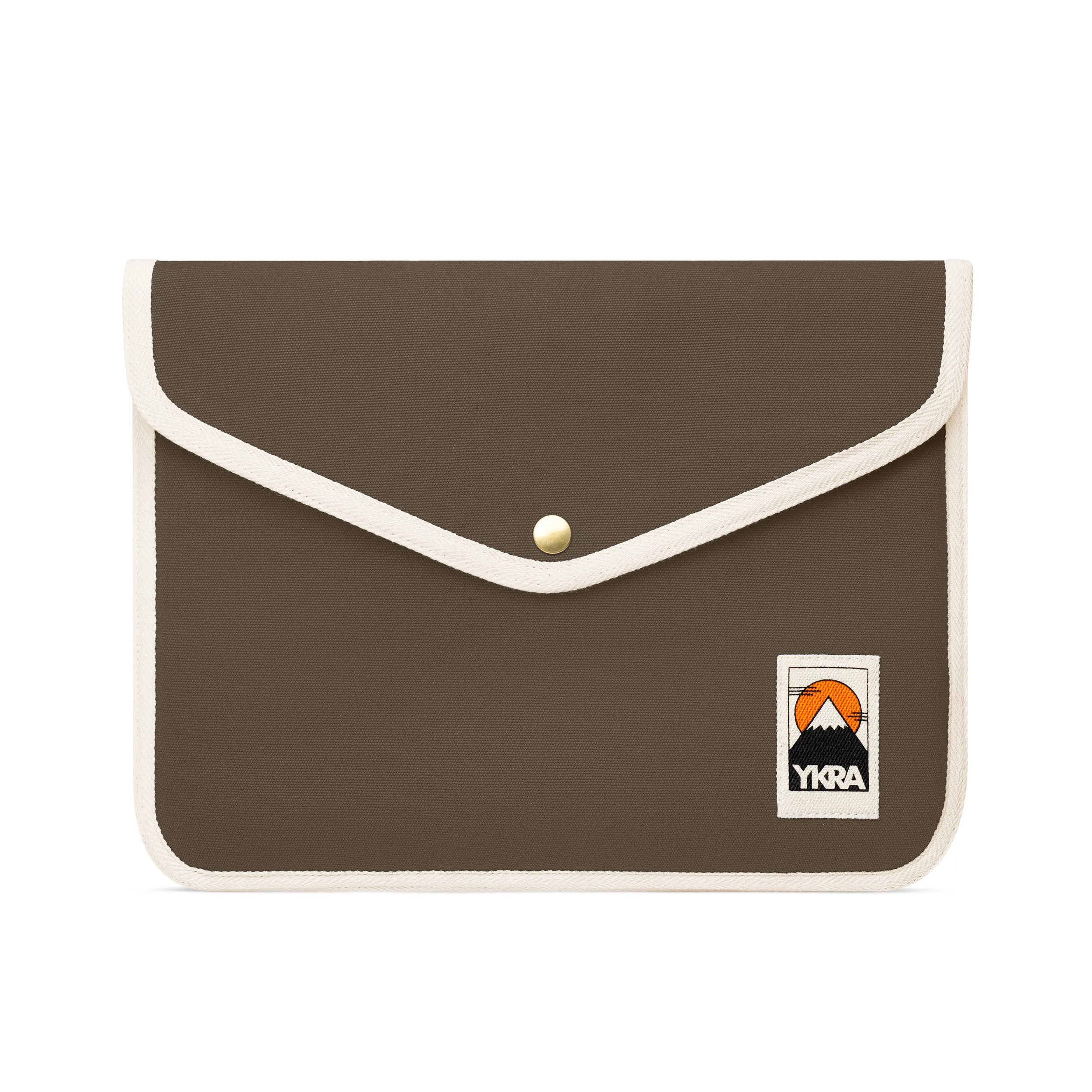 ykra laptop case small - khaki